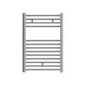 Termoarredo Lisa nero opaco 70x50 cm