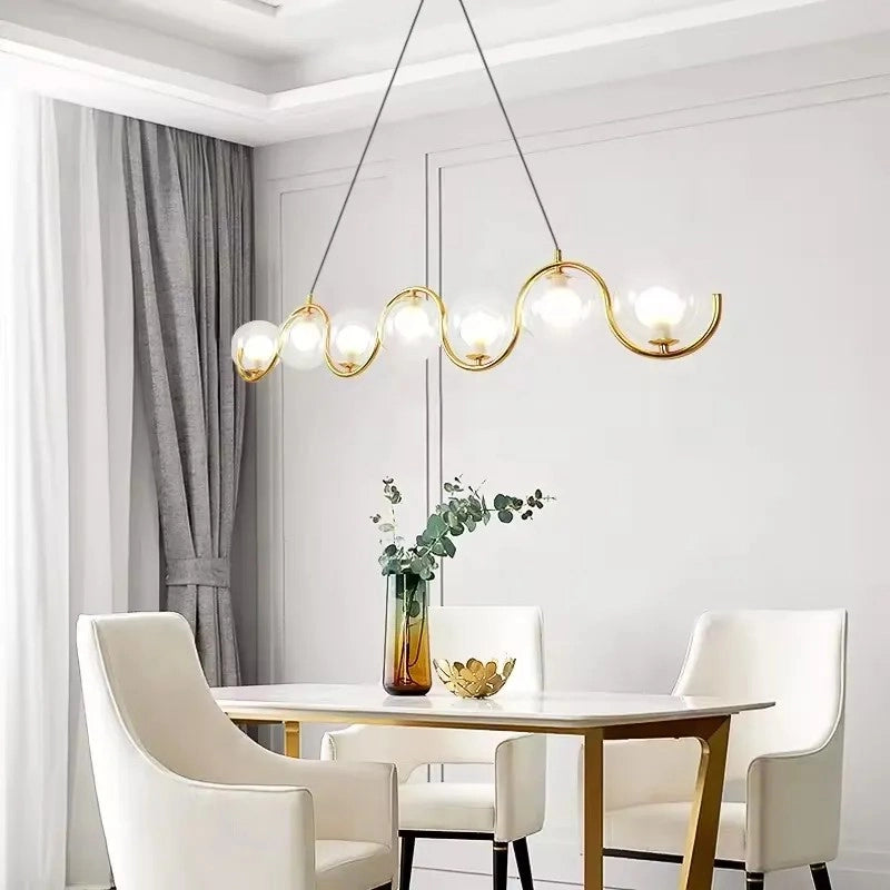 Lampada Da Soffitto APP1441-7CP Gold