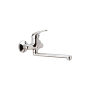 Remer serie kiss miscelatore per lavello monocomando a muro finitura cromata lucida