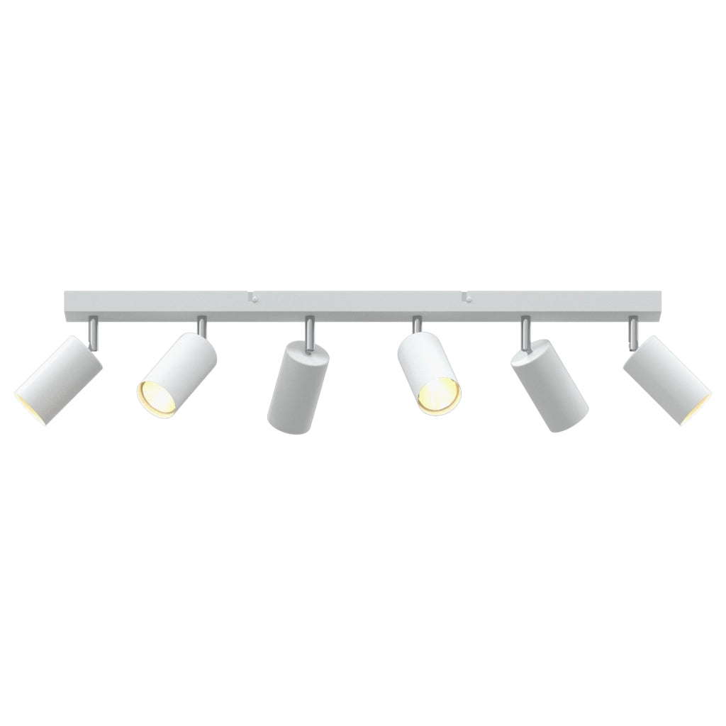 Faretti da soffitto 6 Modi Regolabili Bianco GU10