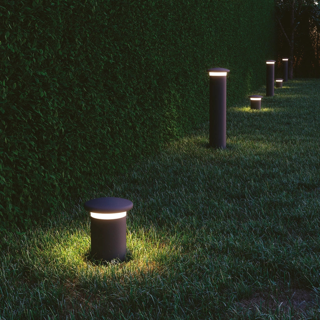 PALO LED BITT ANTRACITE 10W 1200LM CCT 3000K / 4000K IP65 20,9X27,5CM