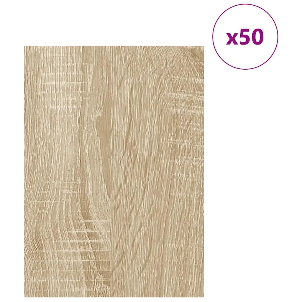 Pannelli decorativi 50 pcs Rovere Sonoma 30 x 42 x 0.27 cm