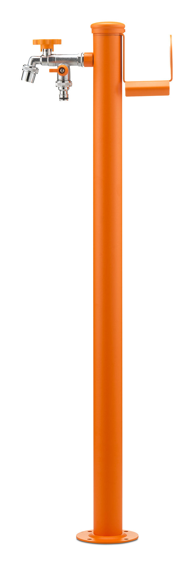 Fontana da Giardino con Doppio Rubinetto Belfer 42/SRR Arancione