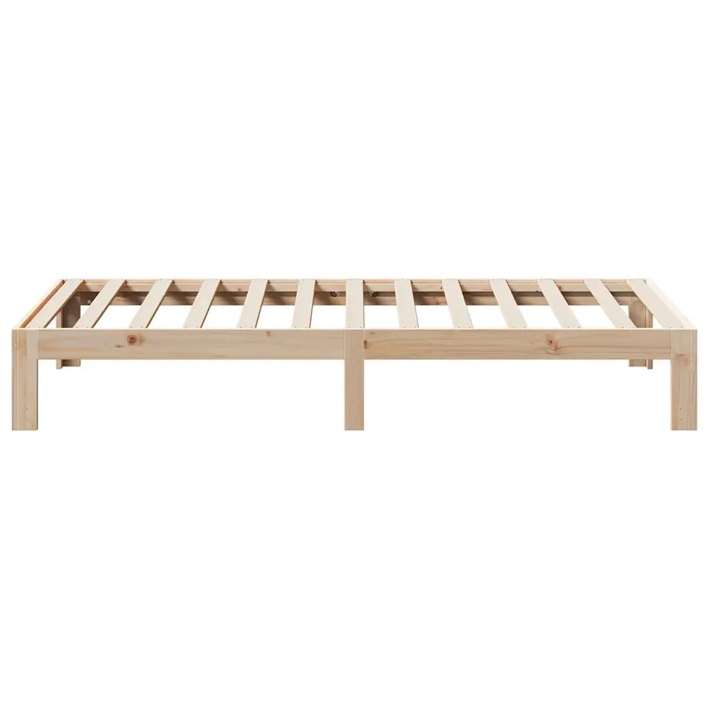 Giroletto senza Materasso 80x200 cm in Legno Massello Pino 859214