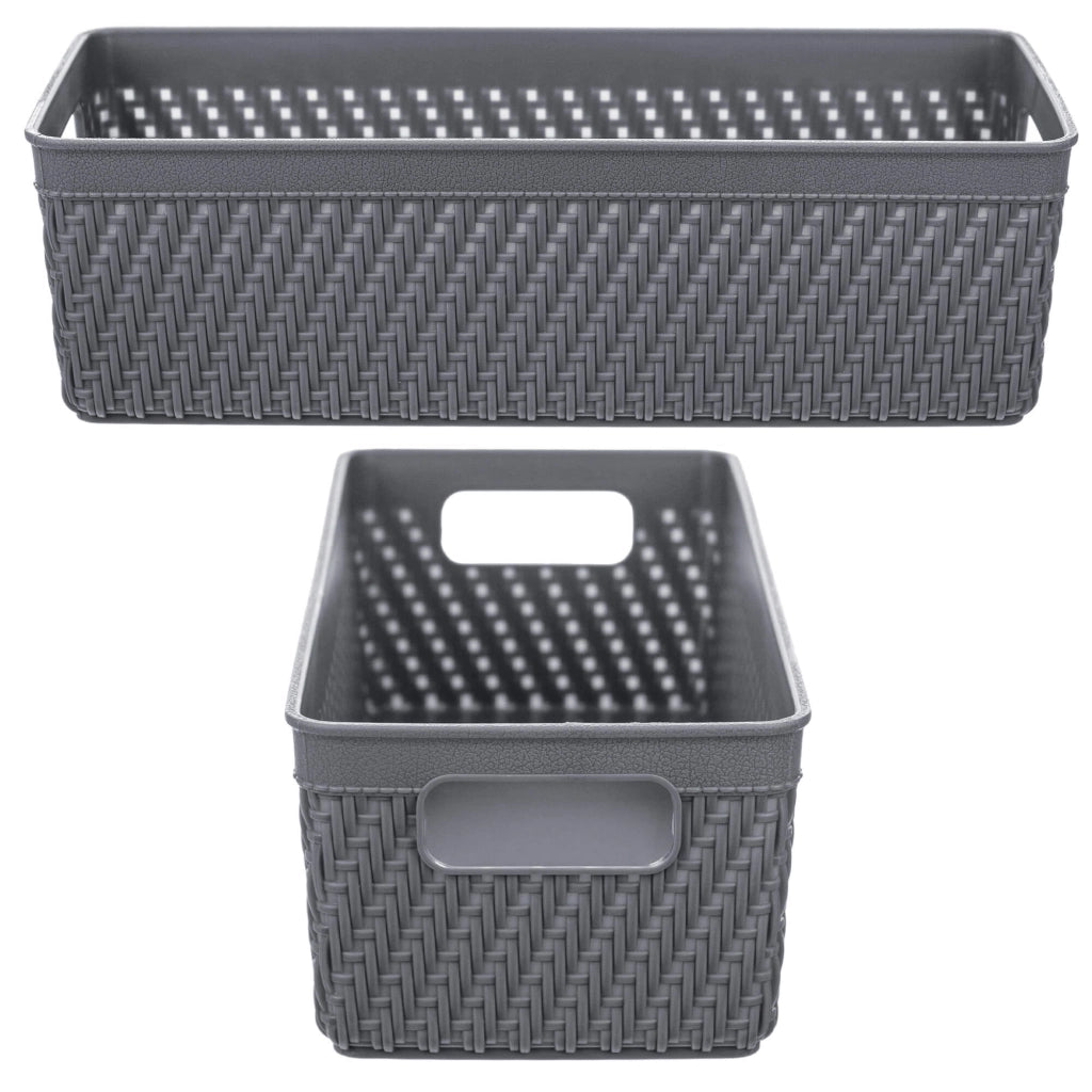 Cestino organizer KADAX, contenitore universale per riporre oggetti, 10x24,5 cm