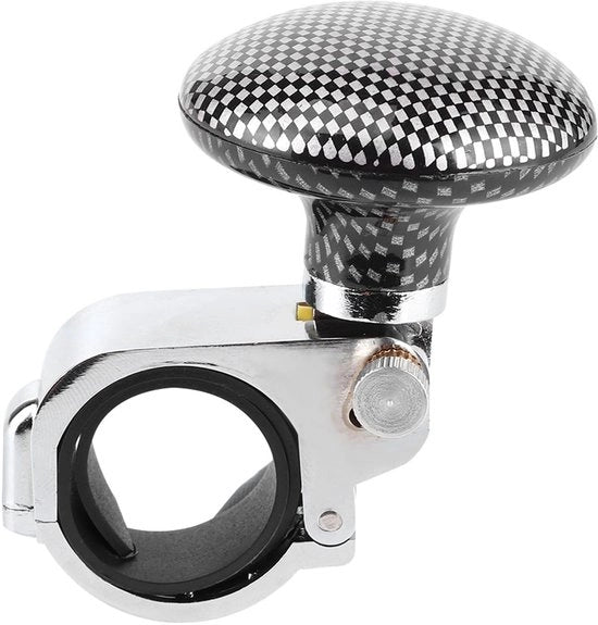 Pompa di Accensione Universale - Stabilizzatore del Volante - Assistente del Volante - Aiuto al Volante - Design Elegante - Eleva il Comfort e la Sicurezza - Assistente del Volante