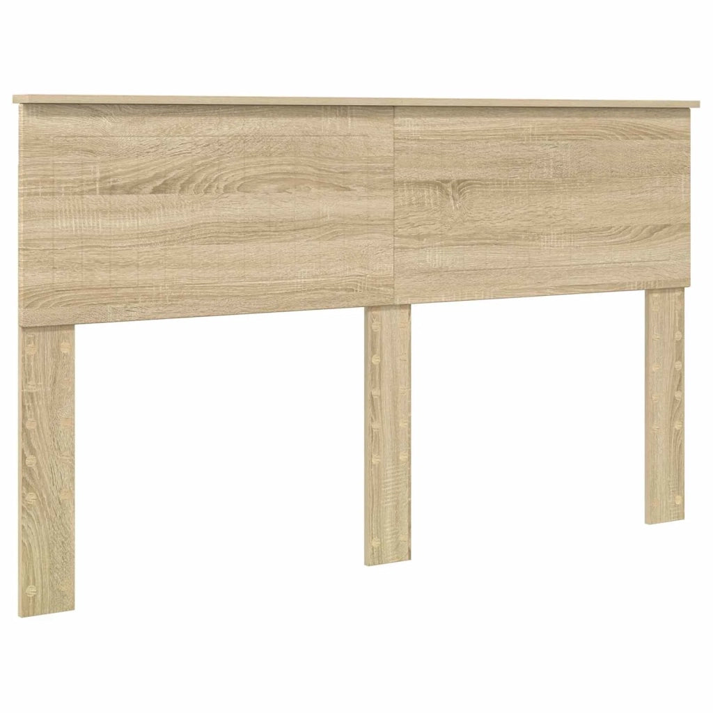 Struttura del letto Rovere Sonoma 150 x 200 cm Pino massello