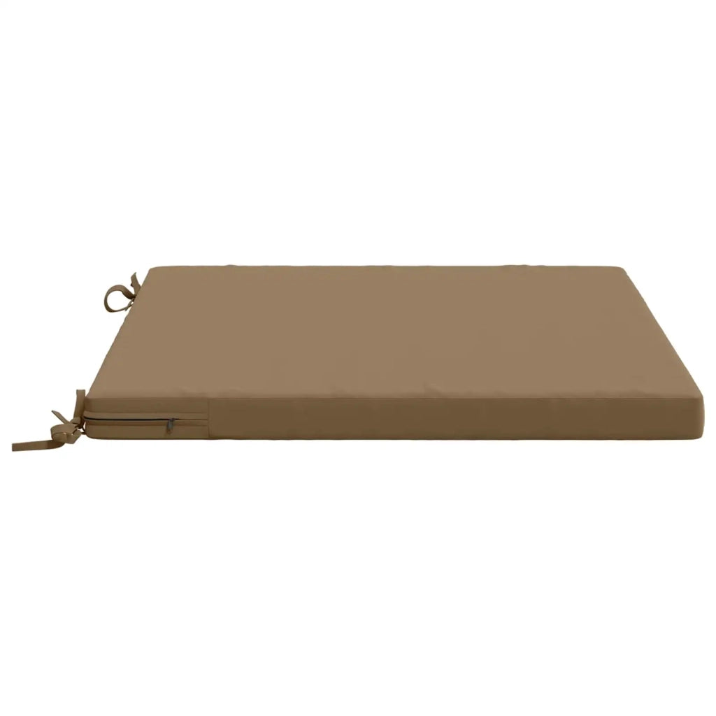 Cuscino per Sedia in Unico Pezzo SOEST 100% Poliestere Tortora 944869