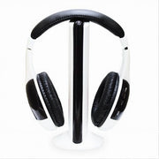 Trade Shop - Cuffie Wifi Wireless Per Tv Pc Mp3 Senza Fili Con Radio Fm Musica Stereo Maxtech Cu-wi001 -
