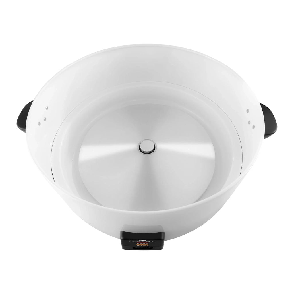Risottiera 2950 watt capacità 23 litri pentola in acciaio inox con manico in plastica include misurino e cucchiaio per riso 14_0003945