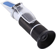 Rifratometro Antigelo - Tester per Glicole - Tester Multifunzionale - Liquidi di Pulizia - Liquidi per Batterie - Intervallo di Misura - Peso 230 g - Misuratore di Liquido di Raffreddamento