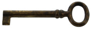 CHIAVE P/MOBILI 33718 24X69 MM OTTONE ANTICATO**- METAL STYLE- 25,0 pz