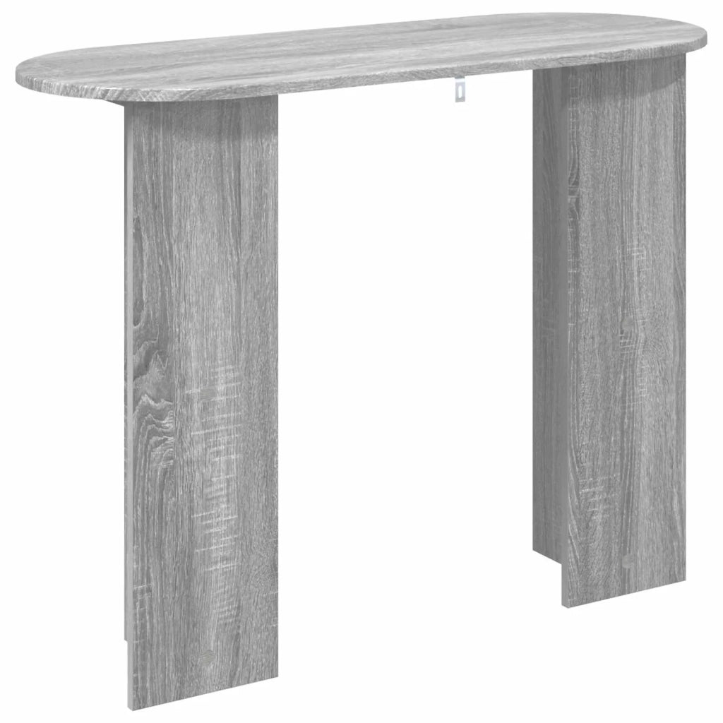 Tavolo consolle Grigio Sonoma 100 x 39,5 x 75 cm 8001155