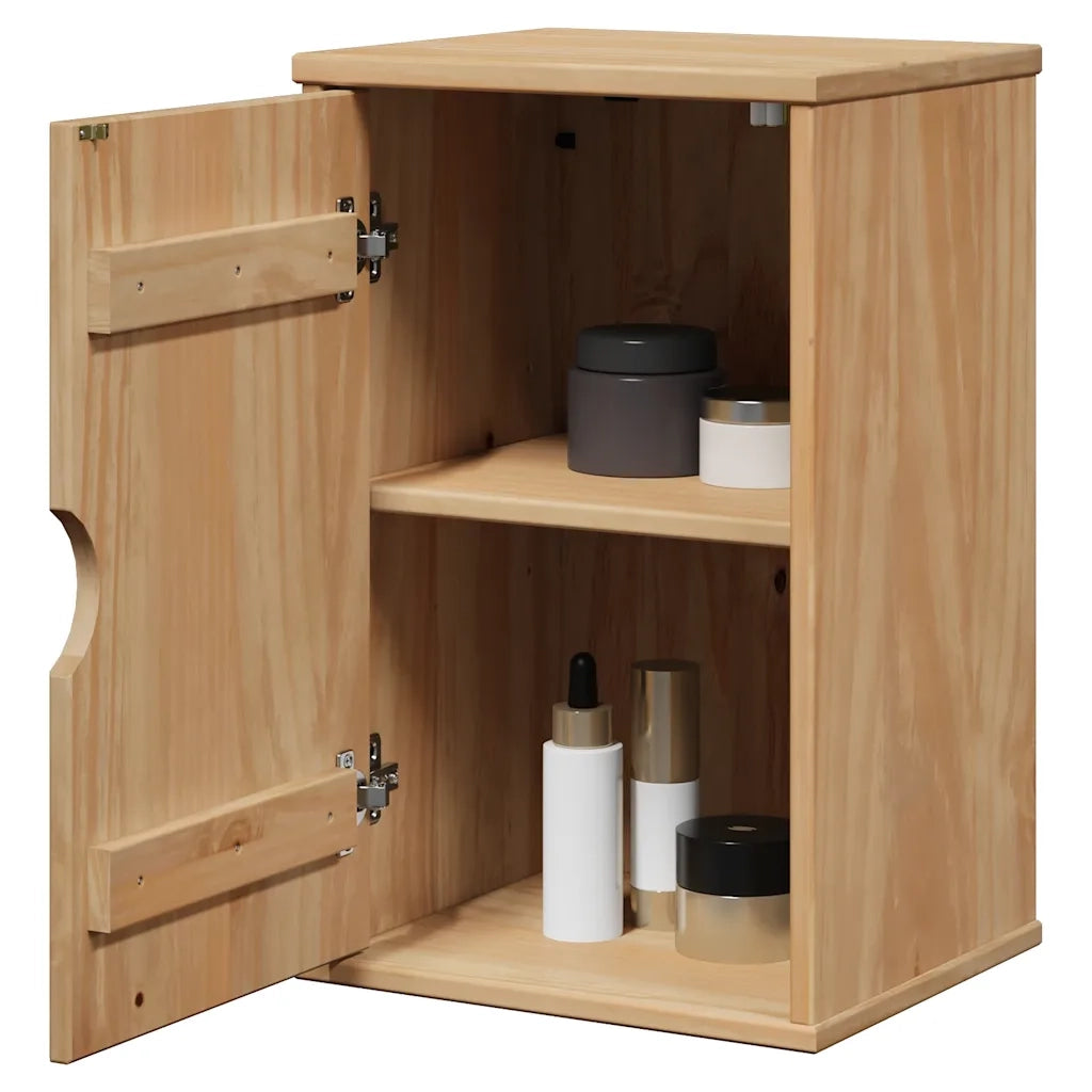 Mobile da Bagno OTTA 35x30x55 cm in Legno Massello di Pino
