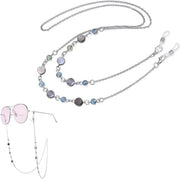 Bracciale in acciaio inossidabile per donne - elegante occhialiera per occhiali da sole e da lettura