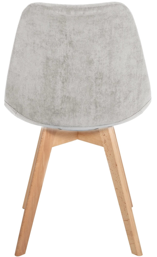 Set 4 Sedie Pranzo Linares Beige,Cordone