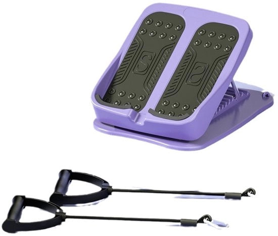 Stretcher con estensore antiscivolo per gamba, piede e caviglia, regolabile, adatto per yoga, fitness e stretching del corpo, stretcher per gamba, apparecchio di allenamento per gamba (dimensione: blu).