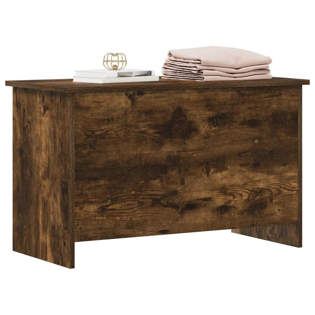 Cassa di stoccaggio Rovere Fumo 80 x 40 x 50 cm 8011263