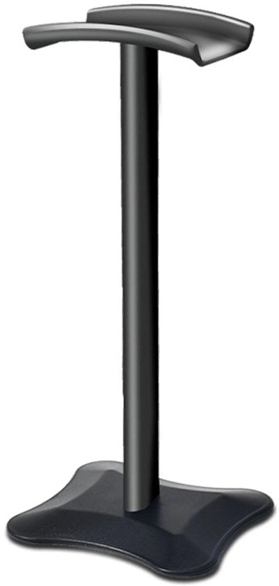 Raccoglitore di cuffie portatile - Raccoglitore di cuffie per scrivania da gaming - Raccoglitore di cuffie per headset - Appeso per cuffie - Nero