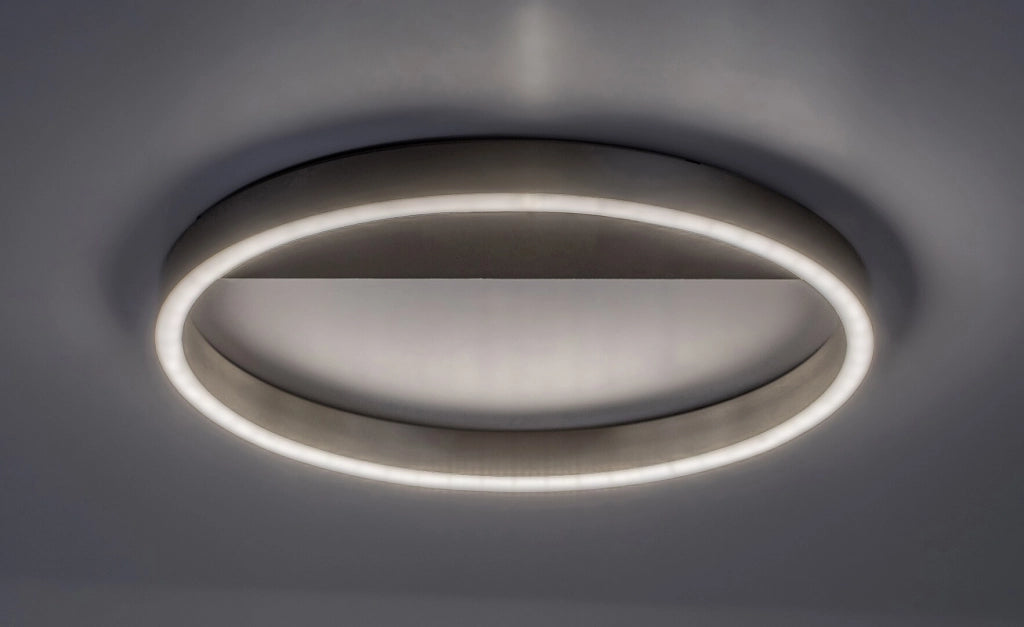 Plafoniera LED ad anello Ø40 20W grigia Rabalux Thrac