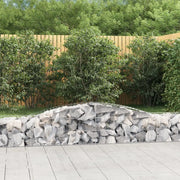 Cesti Gabbioni ad Arco 25 pz 400x50x40/60 cm Ferro Zincatocod mxl 101117
