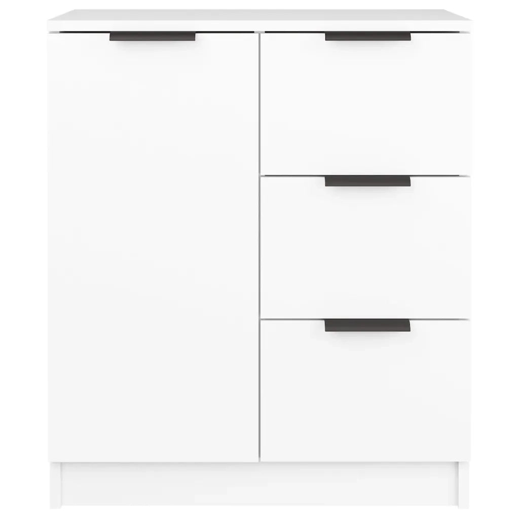 Credenza | Madia | Buffet da pranzo | Armadio da pranzo Bianca 60x30x70 cm in Legno Multistrato