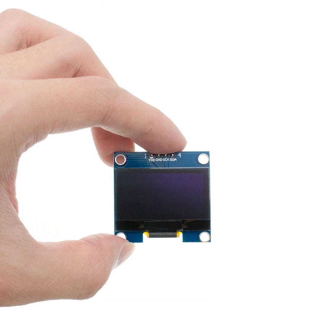 Modulo Display OLED 0,96" Rosfix – Alta Qualità Immagine, 4 Pin, Bianco | Risoluzione 128x64, I2C