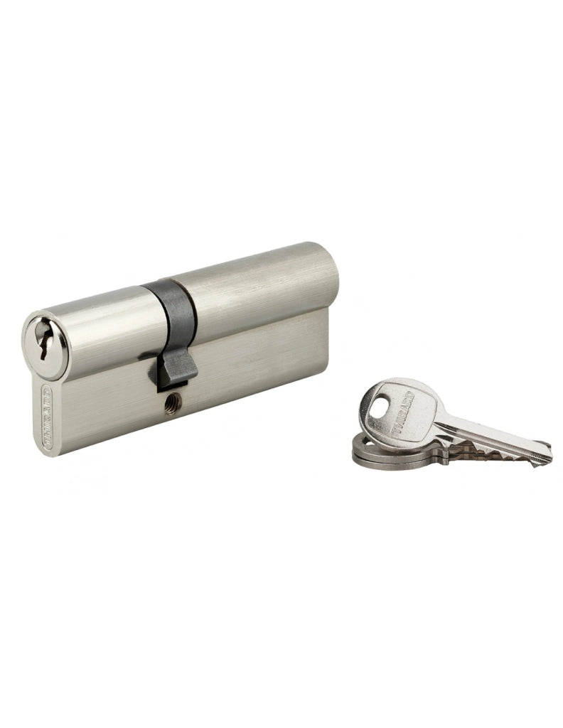 Cilindro europeo SA 35 x 55 mm nichelato, 3 chiavi – THIRARD