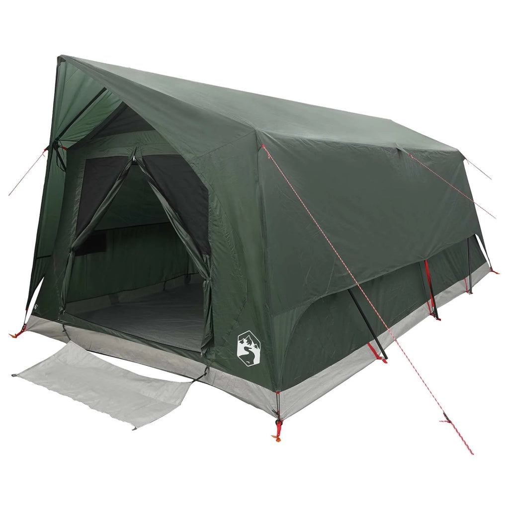 Tenda a tunnel Verde militare 10 persone Poliestere e Acciaio 42028664