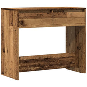 Tavolino Consolle | Tavolo d'Ingresso Legno Vecchio 89x41x76,5 cm in Truciolato