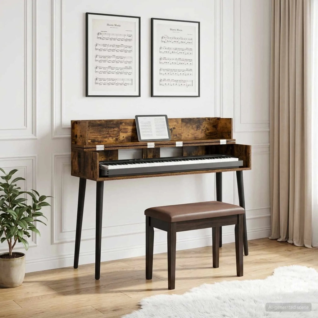 Scrivania studio Rovere Fumo 130 x 40 x 19,5 cm 8006680