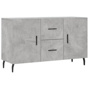 Credenza | Madia | Buffet da pranzo | Armadio da pranzo Grigio Cemento 100x36x60 cm in Legno Multistrato