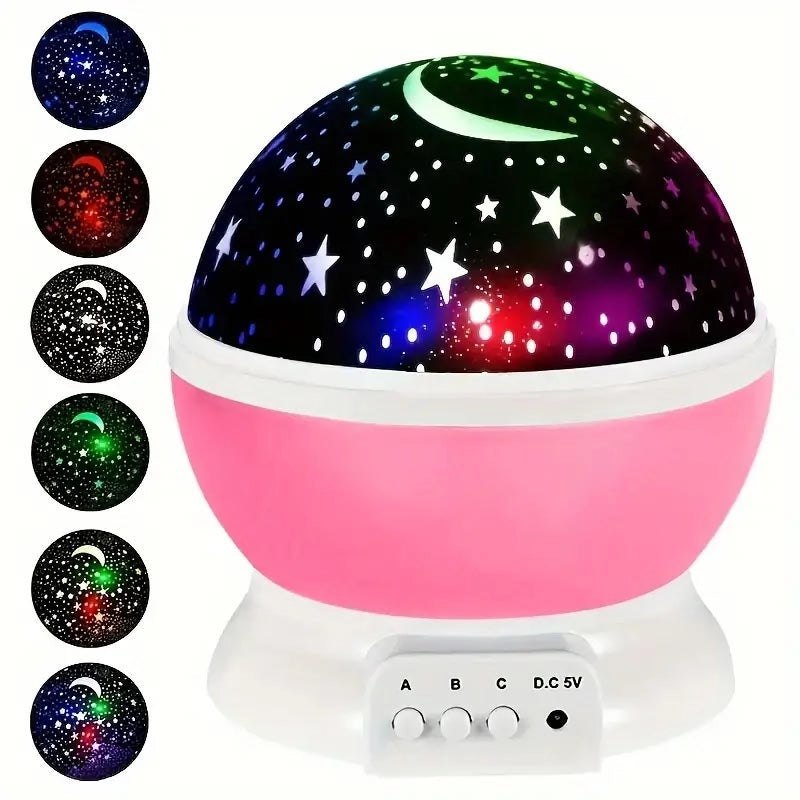 Proiettore di Luci e Stelle Atmosfera Galassie Luce Cameretta Rosa
