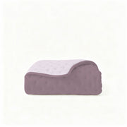 Trapuntino Estivo Effetto Water Washed Singolo 160x250 cm in Microfibra Elderberry e Orchid