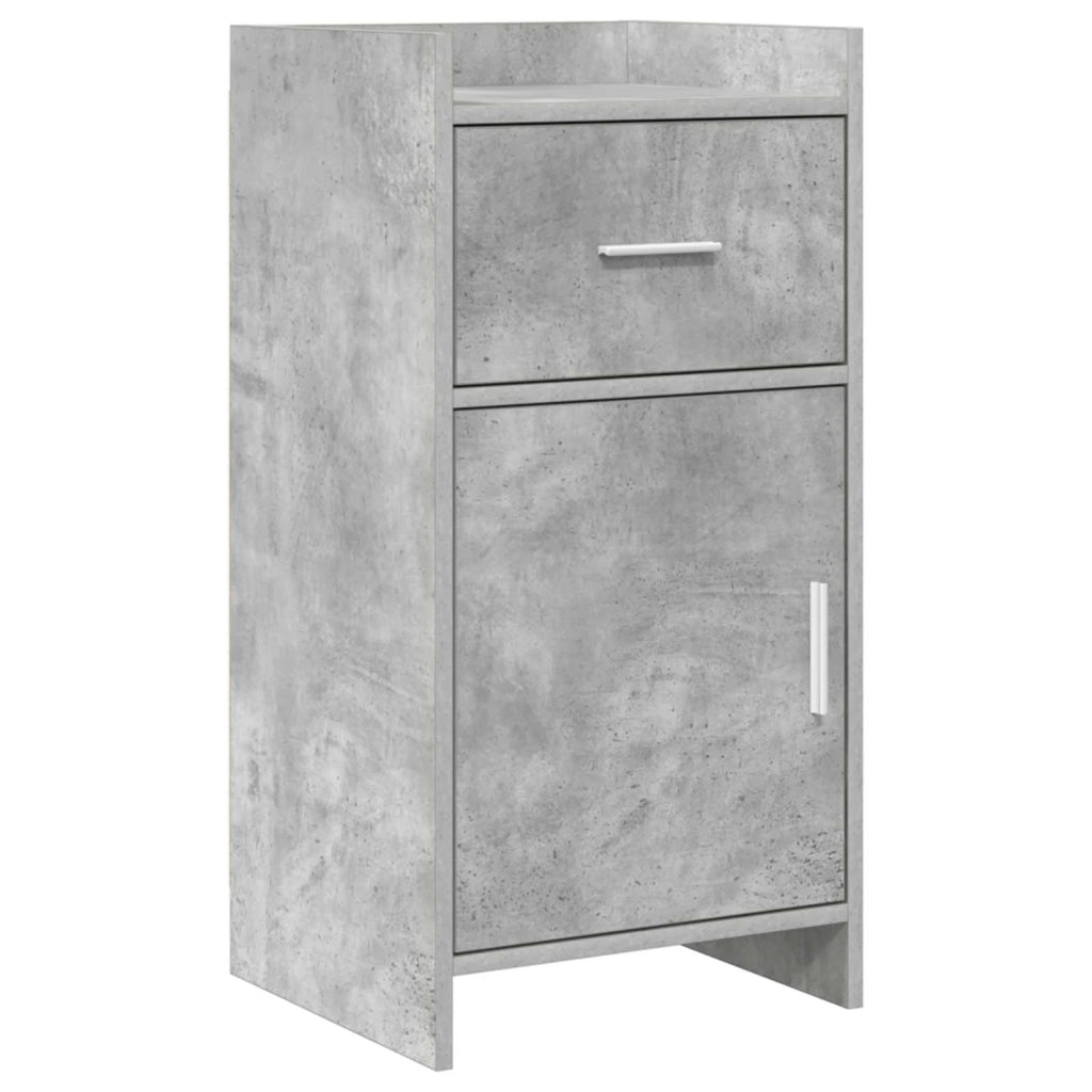 Credenza Grigio Cemento 40 x 36 x 80 cm Legno ingegnerizzato 8011086