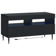 Mobile TV LED Nero Legno ingegnerizzato 896996