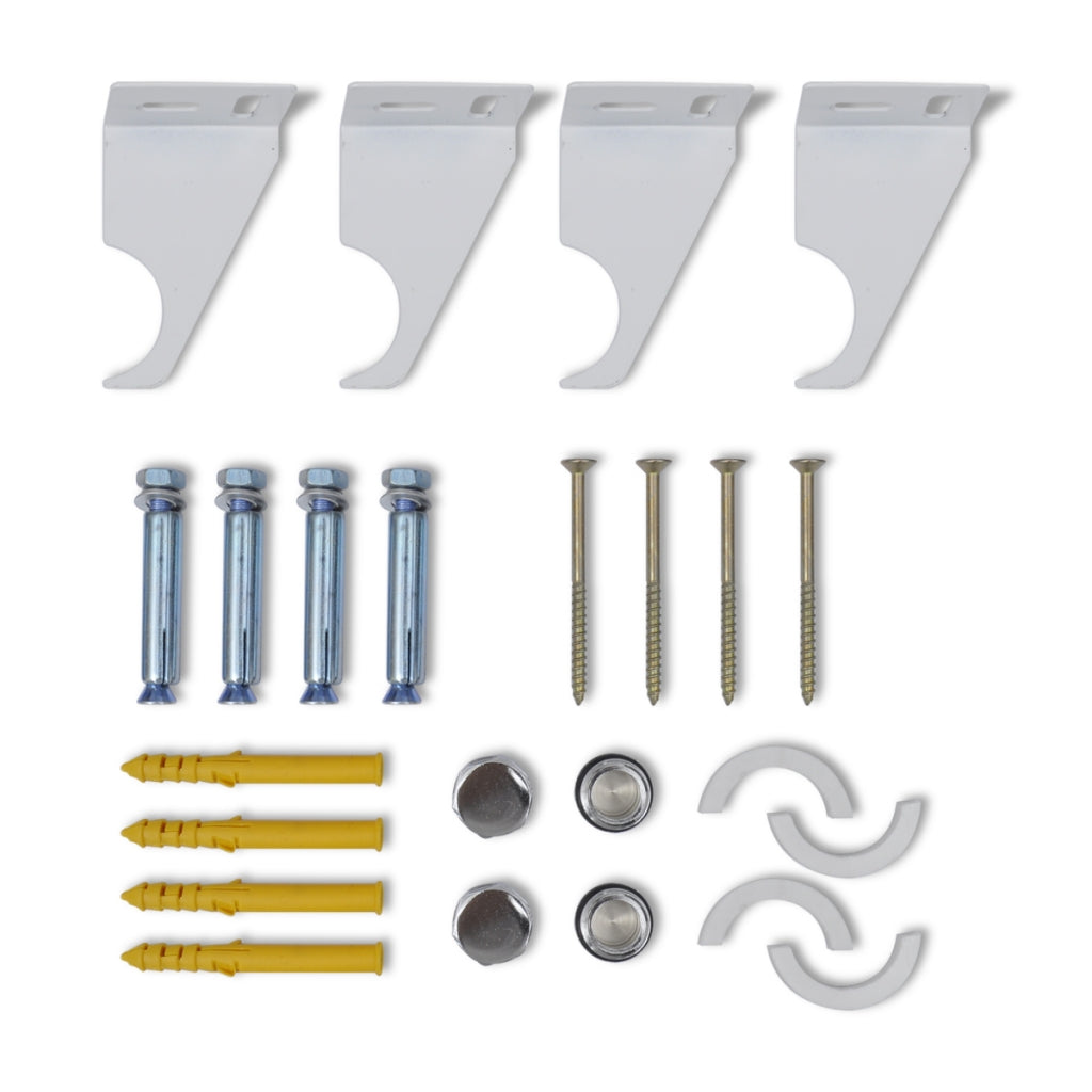 Termoarredo pannello bianco altezza 90 cm larghezza 54,2 cm pratico design moderno ed elegante 3902018