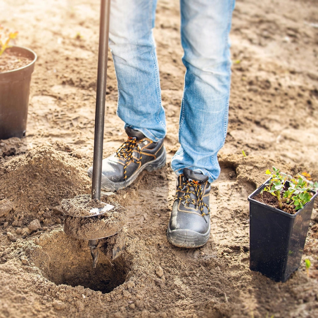 Trivella manuale per terreno KADAX, punta da trapano per pali da 150 mm
