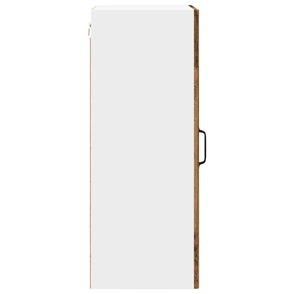 Mobile da cucina con porta 2 pz-Set di 2 Armadio da cucina Legno vecchio 40 x 31 x 80 cm