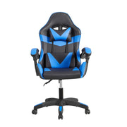 POLTRONA GAMING ALFA NERA/BLU SIMILP