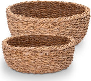 Decorative pannelli rotondi - Zeegras intrecciato - Diametro 30 cm e 25 cm