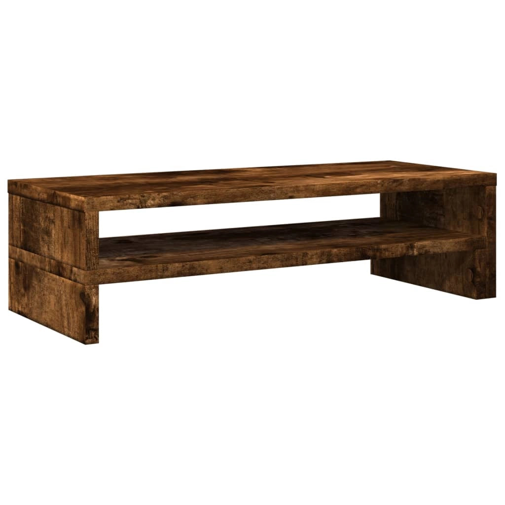 Supporto per monitor mobile da scrivania 54 x 22 x 15 cm legno ingegnerizzato marrone 02_0044889