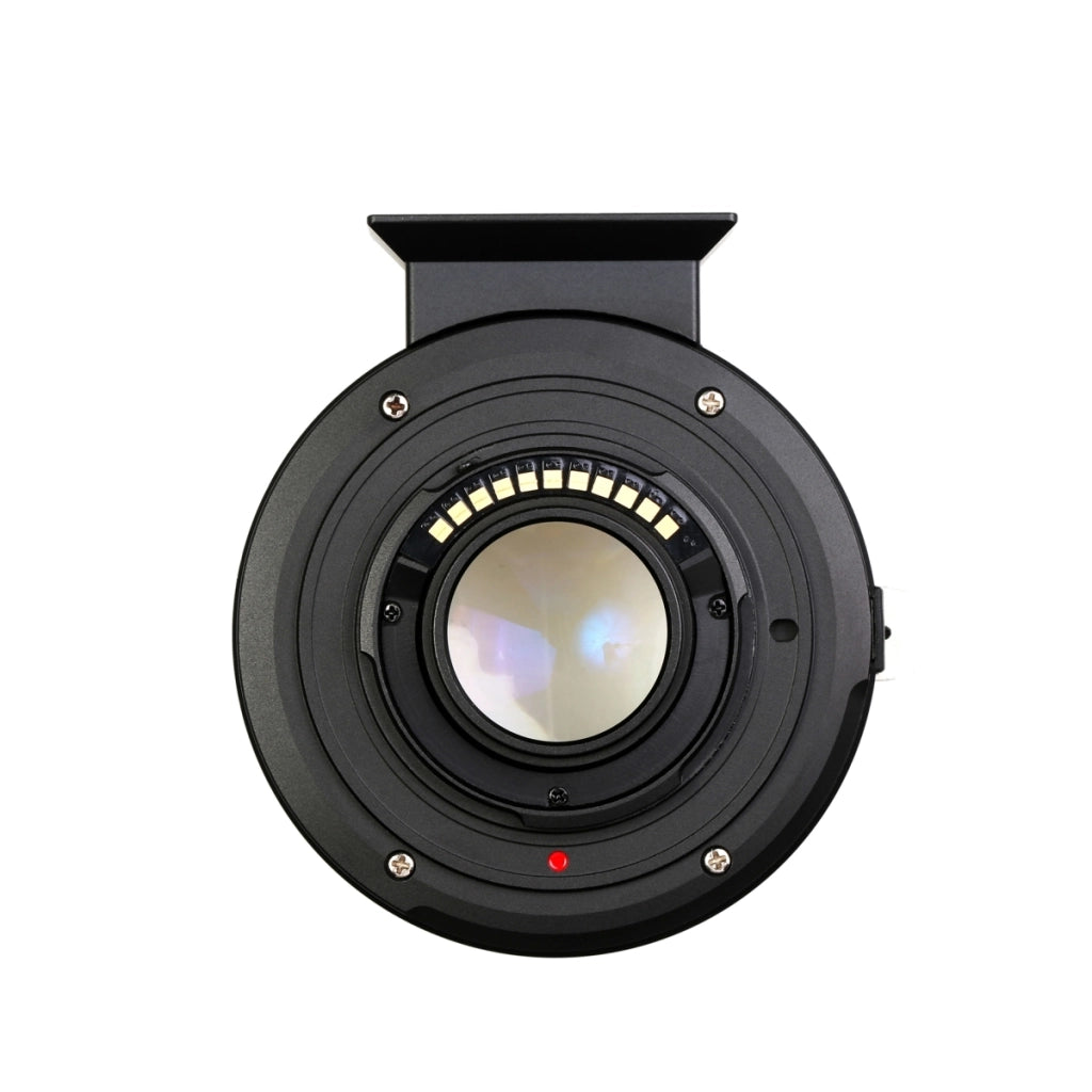 Adattatore AF Baveyes per Canon EF-MFT x0,7 con supporto