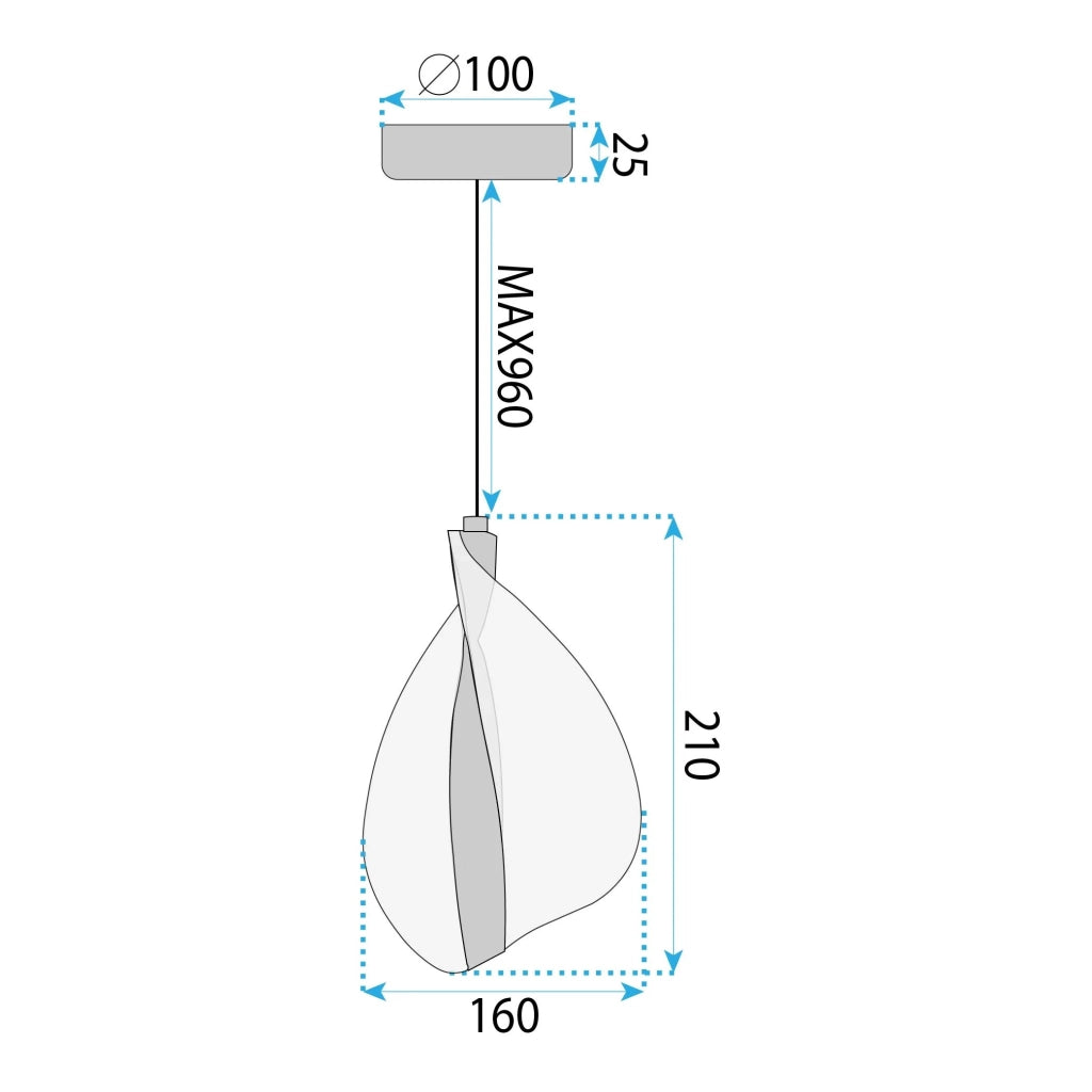 Lampada Led G129-cp Gold