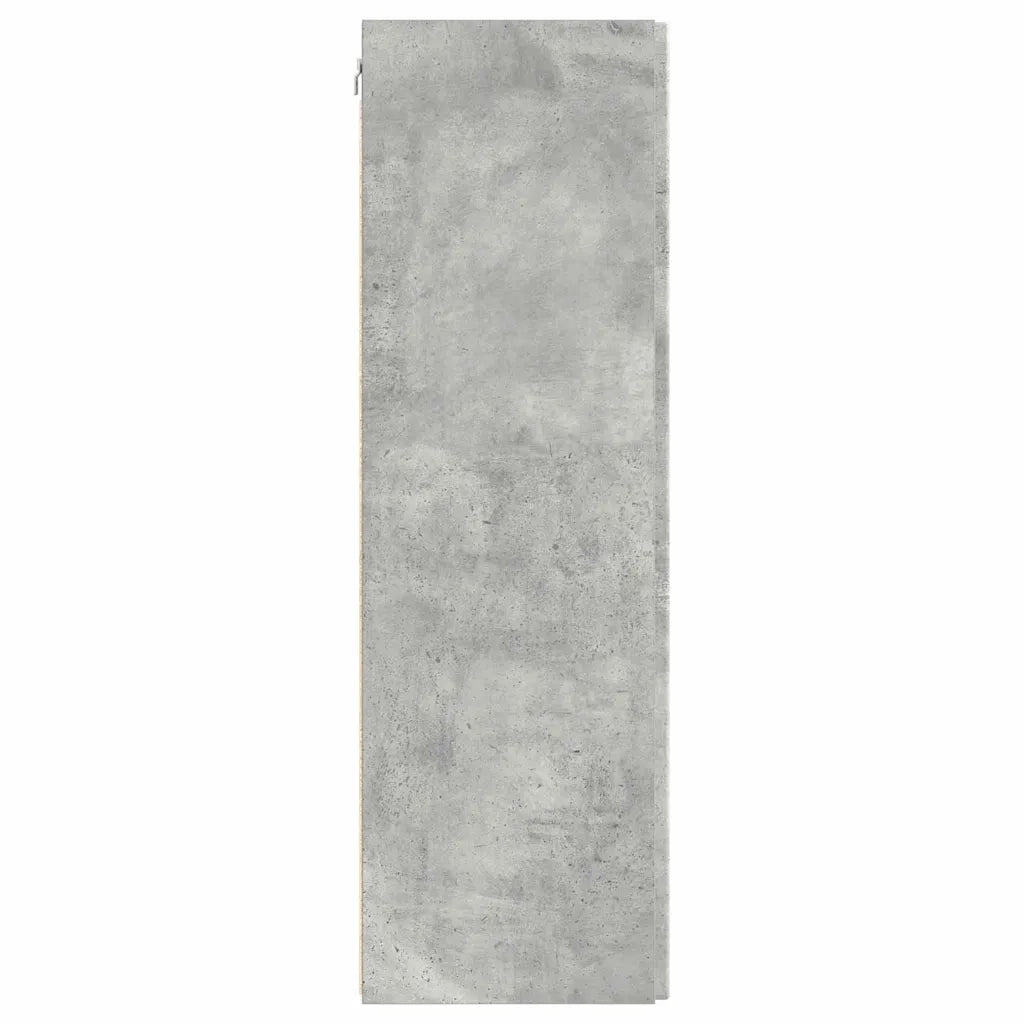 Mobile TV da parete-Mobile TV a Muro-Credenza TV Calcestruzzo 30 x 31 x 100 cm