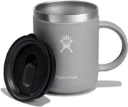 Tazza per caffè isolata a vuoto 354 ml (12 oz) - Tazza termica in acciaio inox isolata - Tazza isolata con manico e coperchio elettrico - Tazza da viaggio - Tazza per caffè lavastoviglie - Acciaio inox Berk