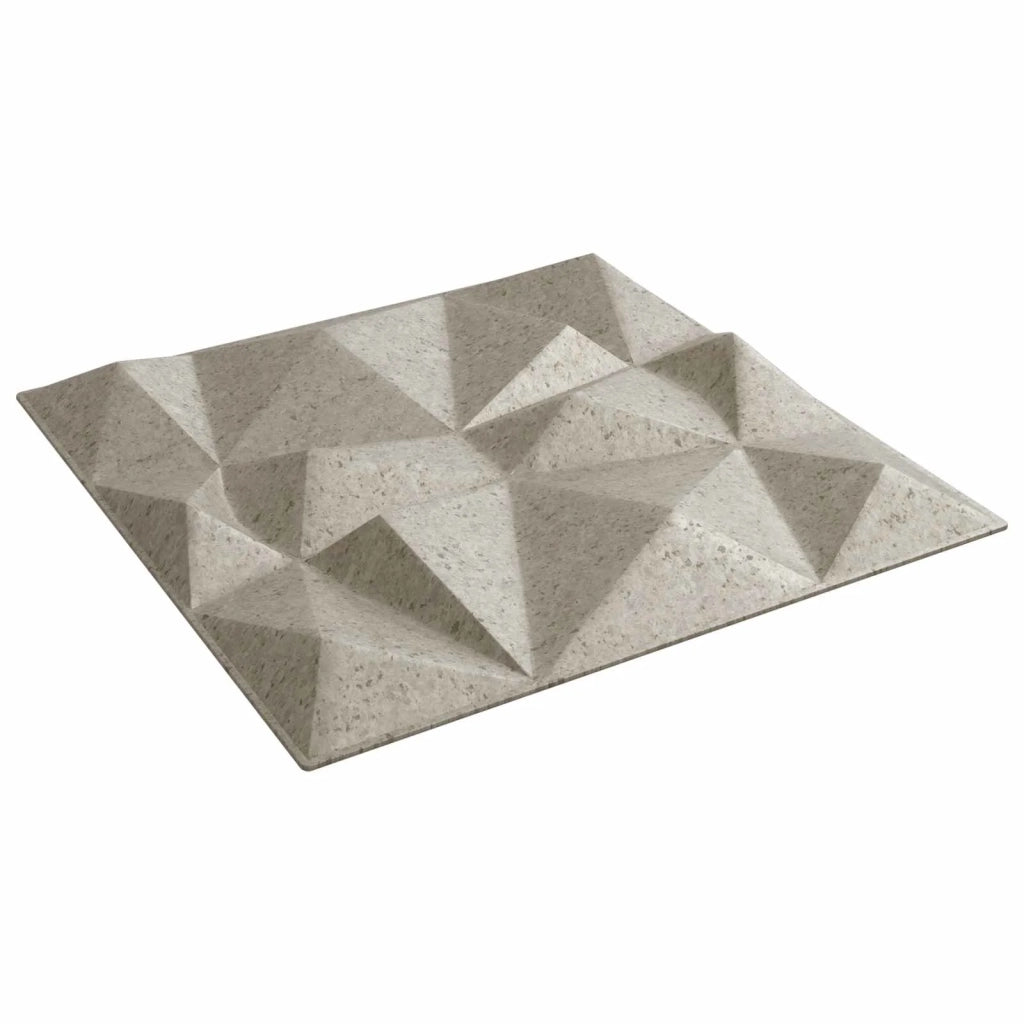 Pannelli da parete 12 pz Beton Diamante 50 x 50 cm Schiuma XPS CFW8636928