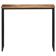 Tavolo Consolle in Legno Massello di Teak 90x30x76 cm