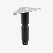 PIEDINO PER MOBILI cm 20 noce- 4 pezzi - BricoGo