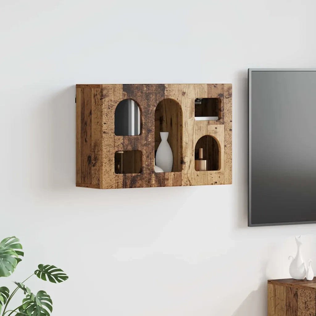 Armadio pensile Legno vecchio 60 x 20 x 40 cm Legno multistrato